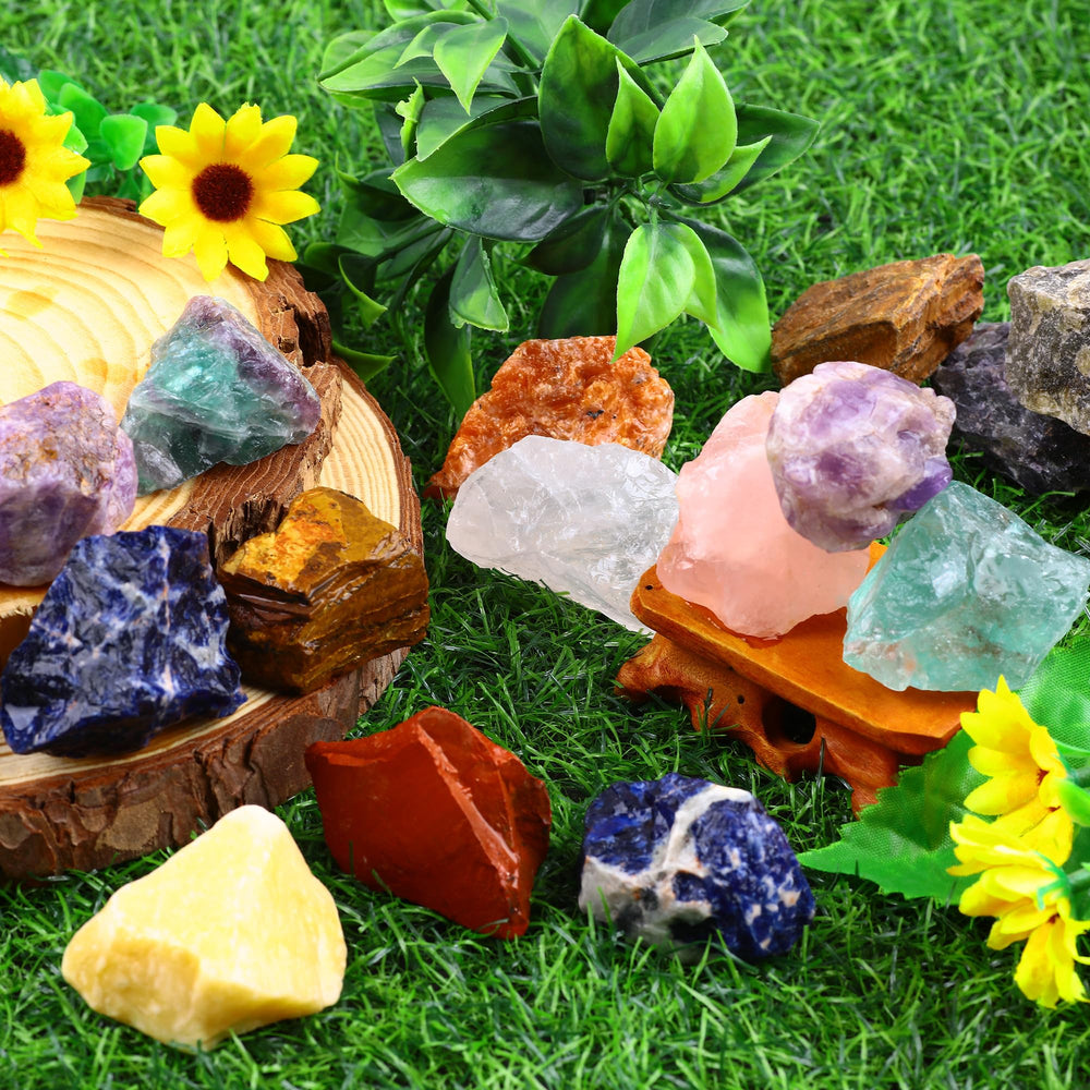 UFEEL rough stone bulk average 1.25 inch for artistic decoration.