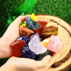 UFEEL rough stone bulk wet color reveal shows true hues.
