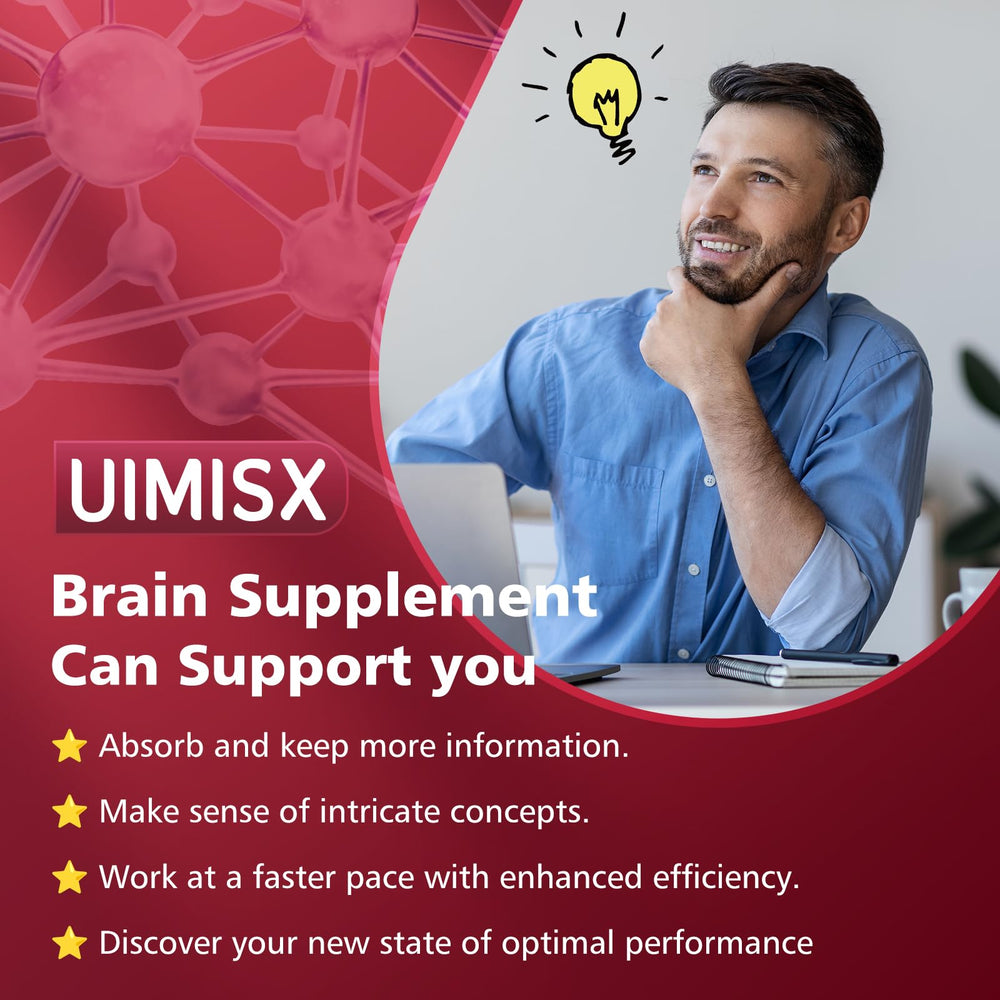 UIMISX supplement facts label emphasizing safety and third-party testing.