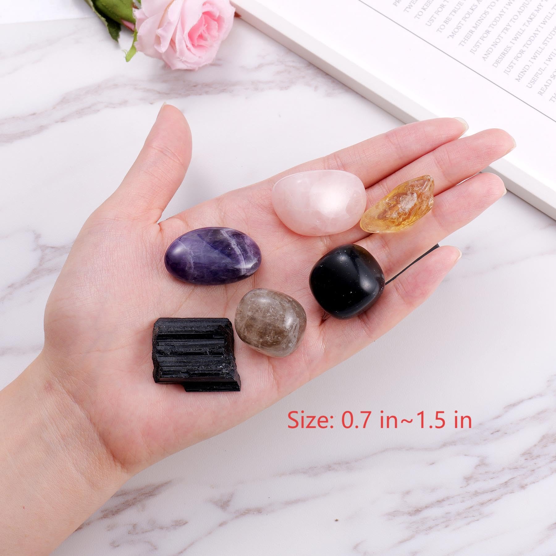 Ukodnus Citrine stone for uplifting vibes and clear intention