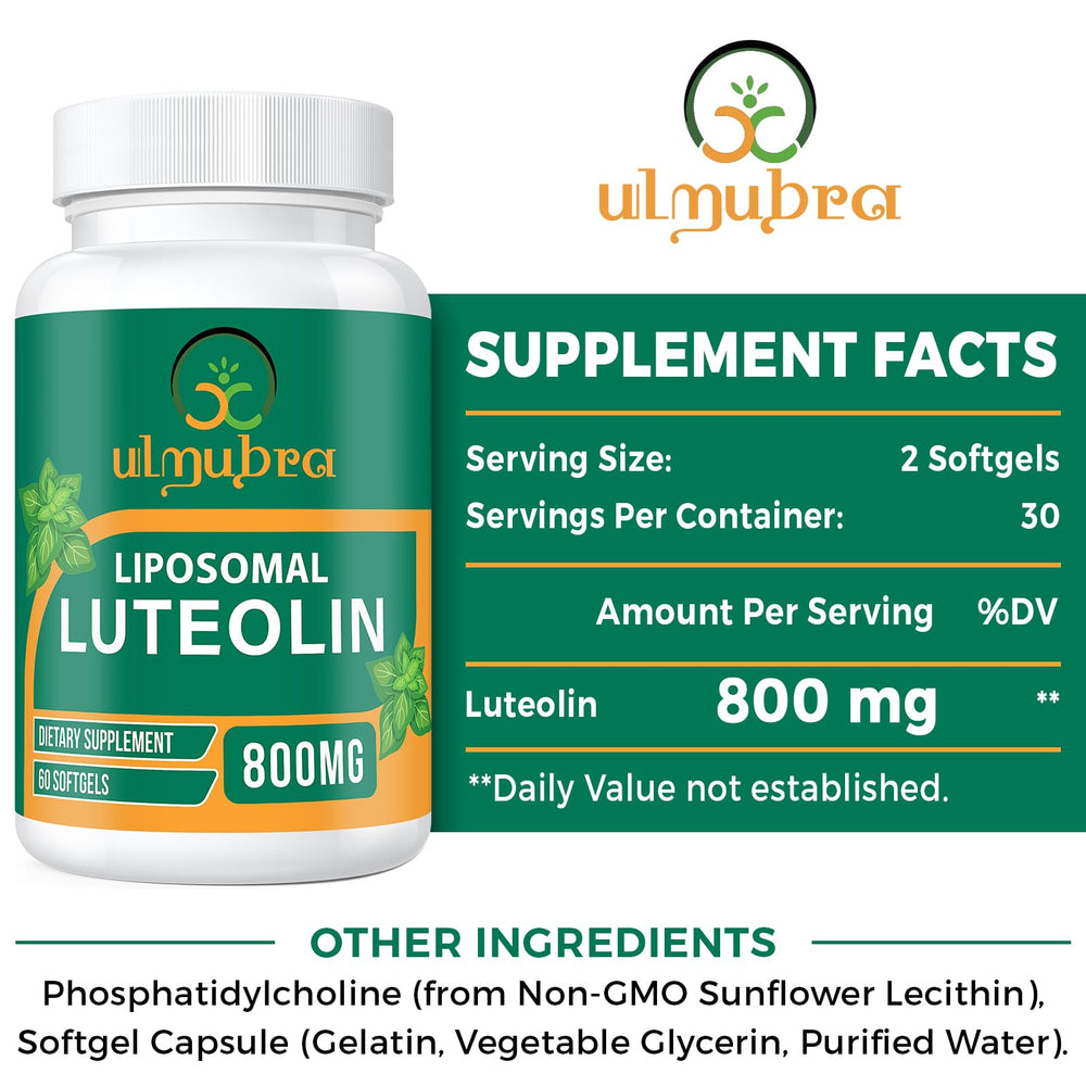 Ulmubra bottle being poured to show easy daily dosing.