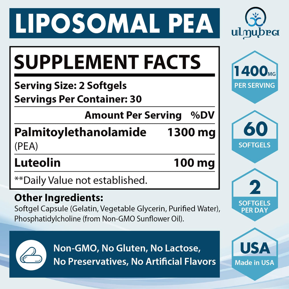Ulmubra softgel capsules in hand for convenient daily use.