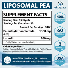 Ulmubra softgel capsules in hand for convenient daily use.