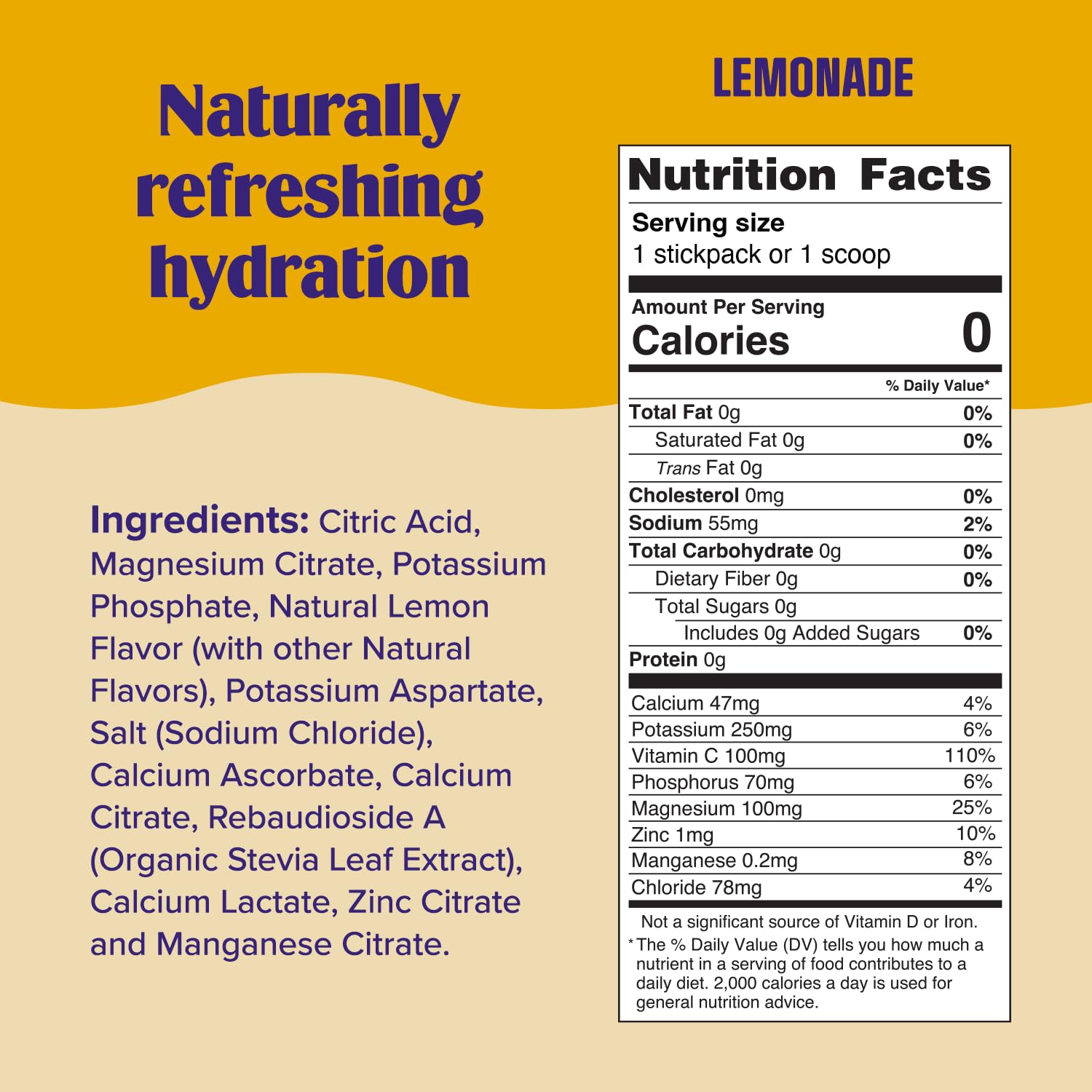 Ultima Replenisher lemonade powder single-serving pack for on-the-go hydration.