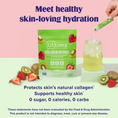 Ultima sugar-free electrolyte stickpack suitable for keto and gluten-free diets