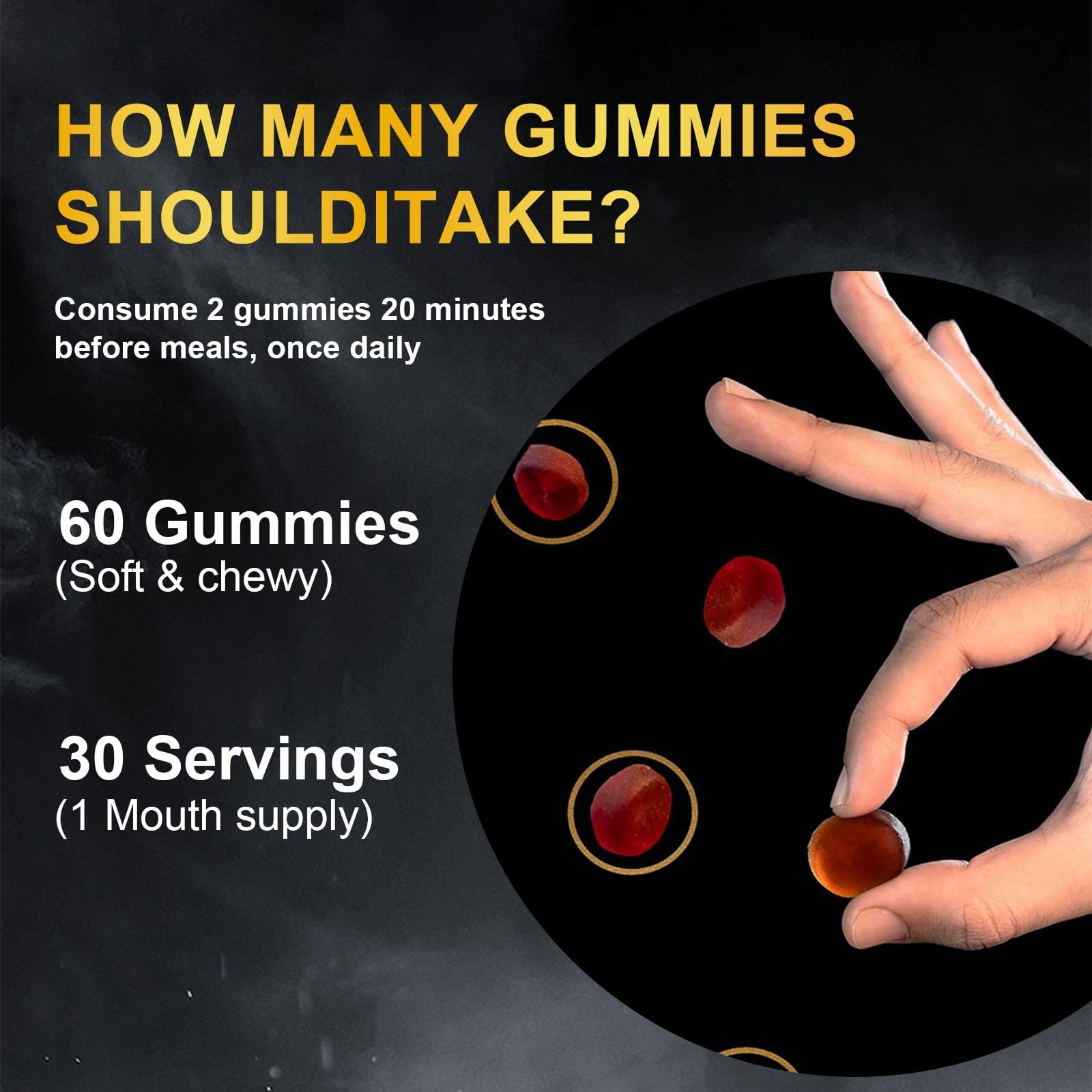 Packaging of UltimaPeak Shilajit Gummies shows vegan, non-GMO formula and ethical sourcing.