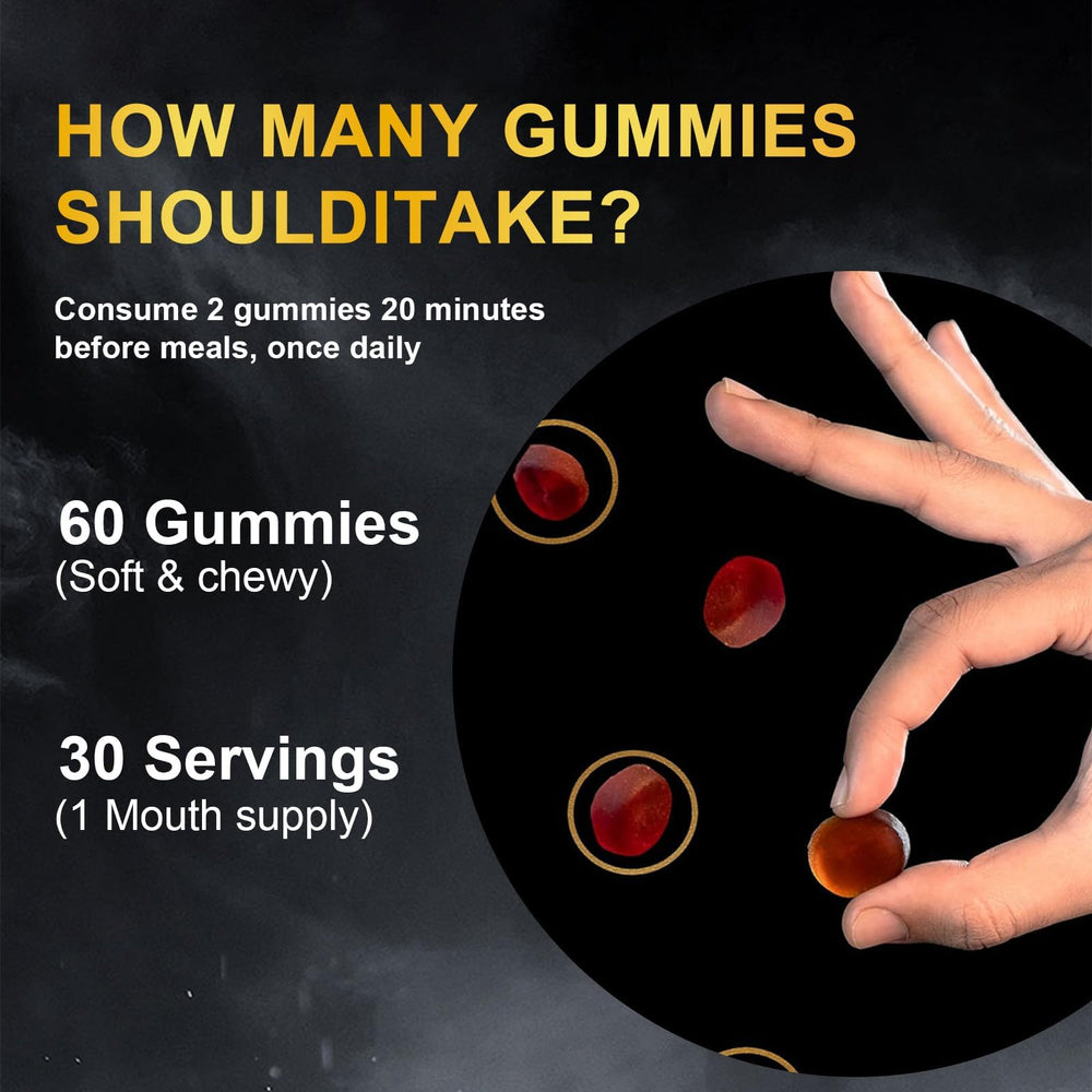 Packaging of UltimaPeak Shilajit Gummies shows vegan, non-GMO formula and ethical sourcing.