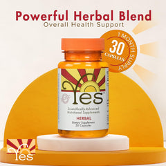 ULTIMATE EFAs Herbal Capsule closeup highlighting natural ingredients for daily vitality