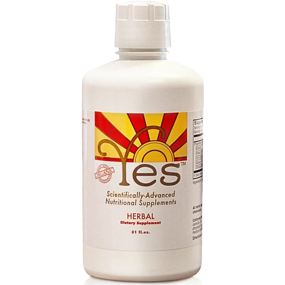 Ultimate EFAs herbal immune bottle pour shows easy daily dosing for immune support.