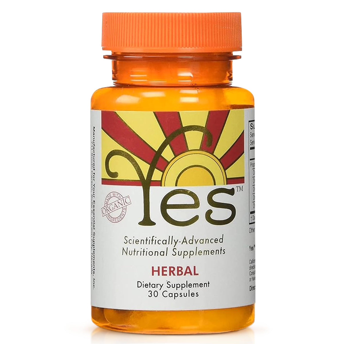 ULTIMATE EFAs Herbal Immune Bottle showing a convenient daily capsule for ongoing wellness