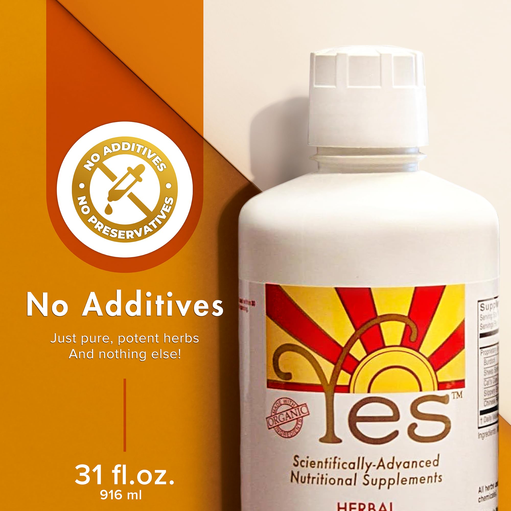 Ultimate EFAs herbal label closeup emphasizes clean formulation and key botanicals.