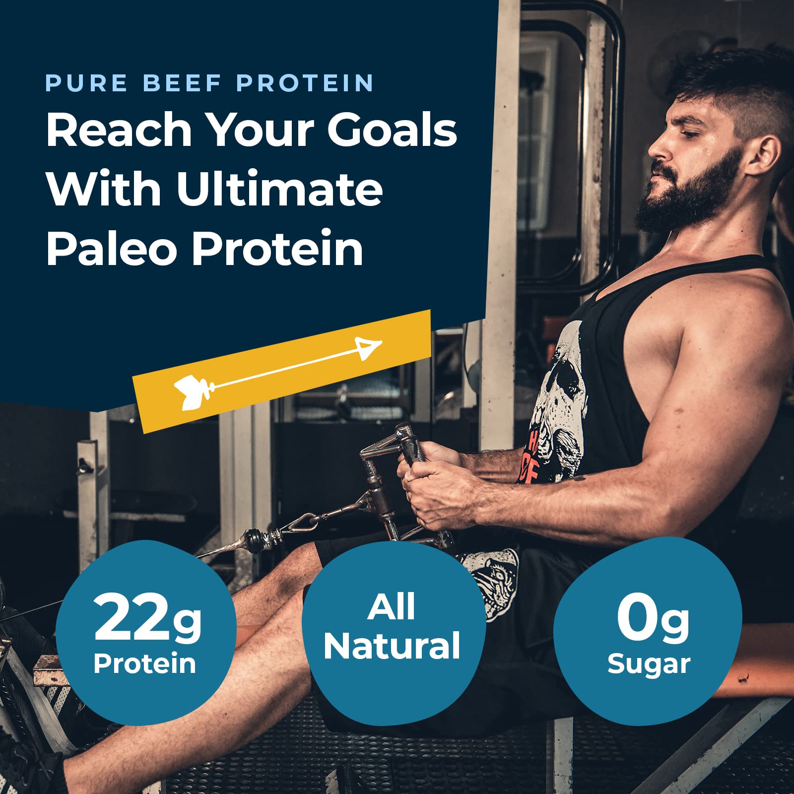 Ultimate Paleo Protein dairy-free and gluten-free formula supports keto meals