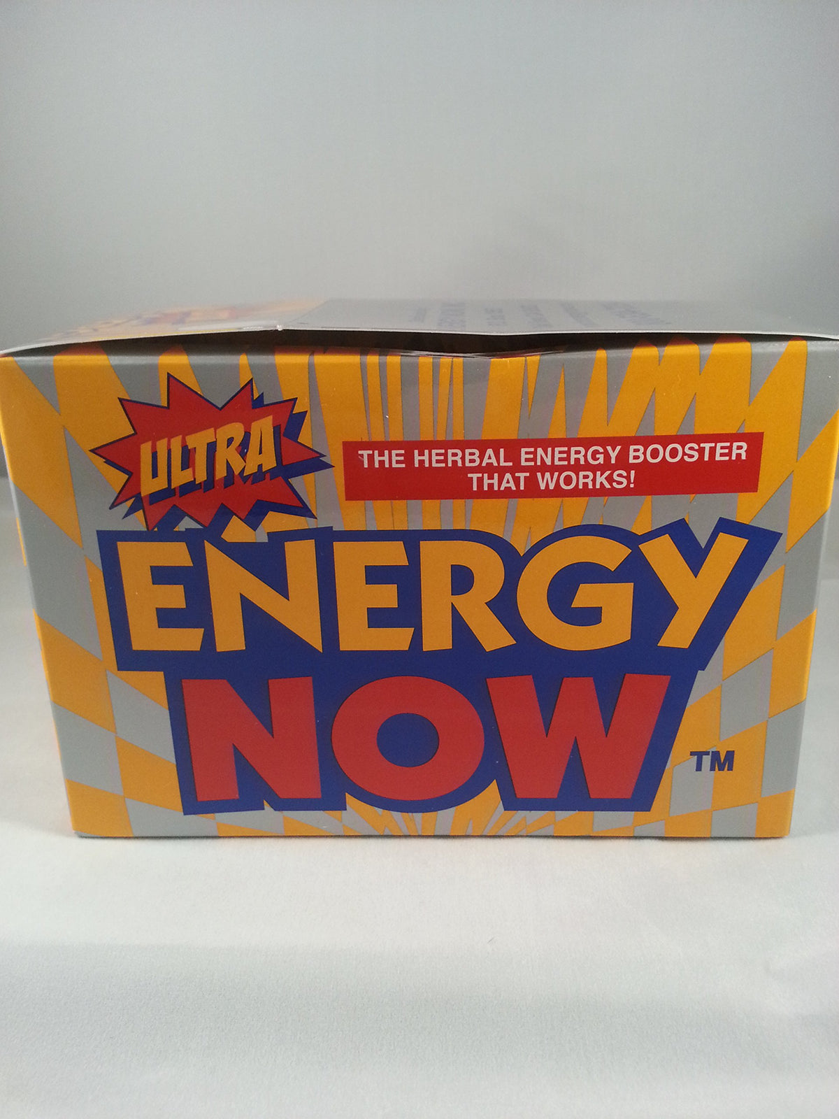 Ultra Energy Now 48 packets shown, convenient on-the-go energy boost for busy days.