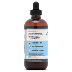 Ultra Silver label displays lab-certified PPM for trusted concentration.