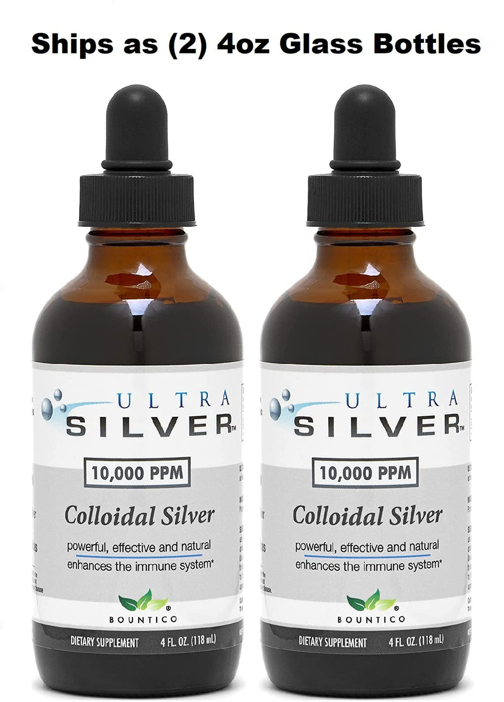 Ultra Silver two-bottle pack for convenient use