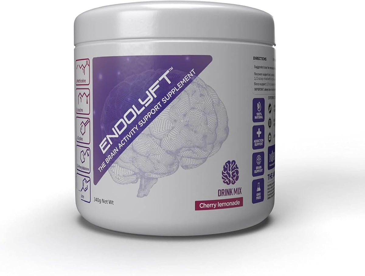 UltraCur Endolyft bottle pour for daily wellness in a convenient powder