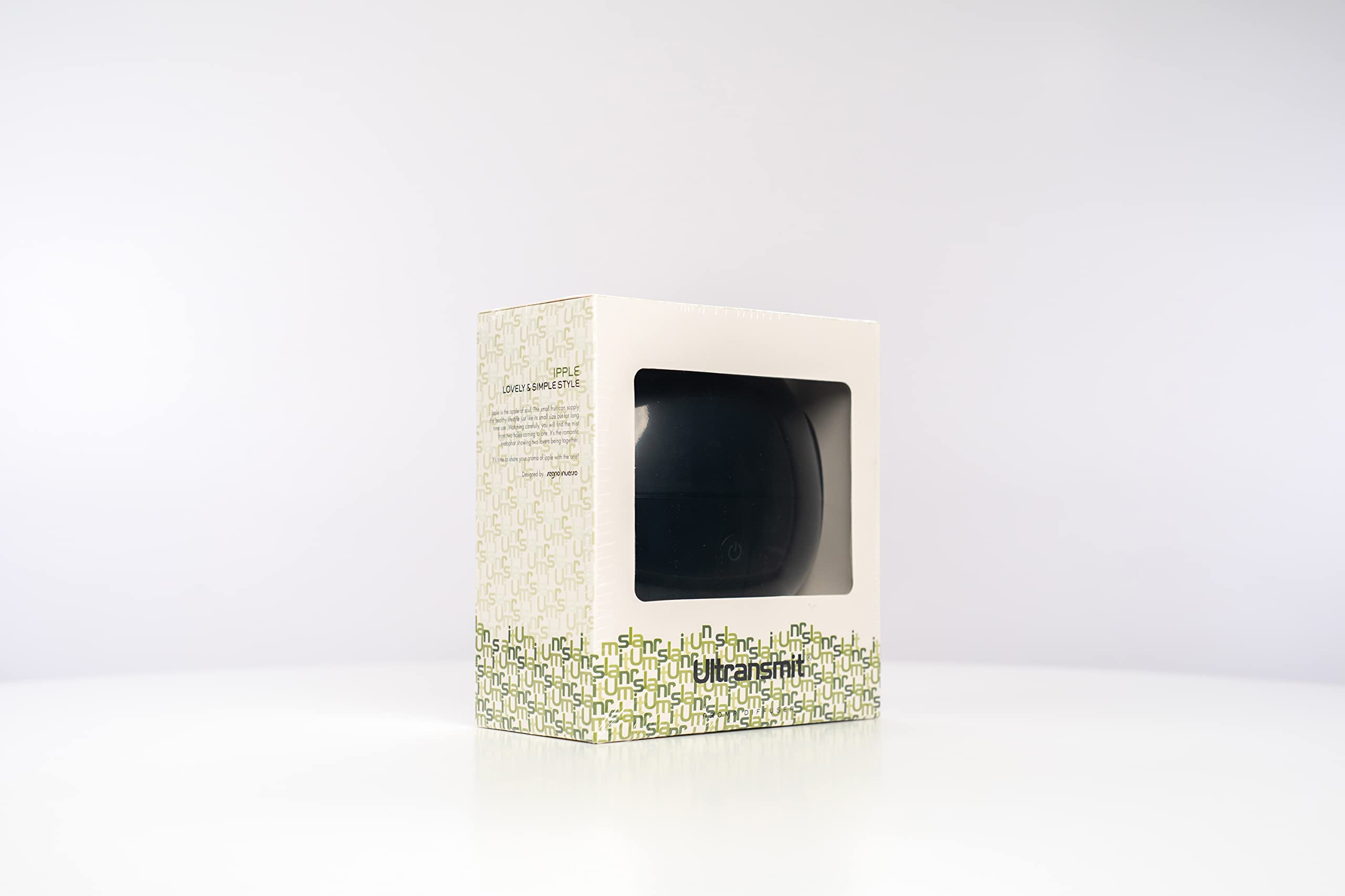Ultransmit ipple compact diffuser demonstrates simple setup and aroma diffusion.