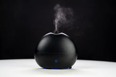 Ultransmit ipple diffuser shows soft LED illumination for evening ambience.
