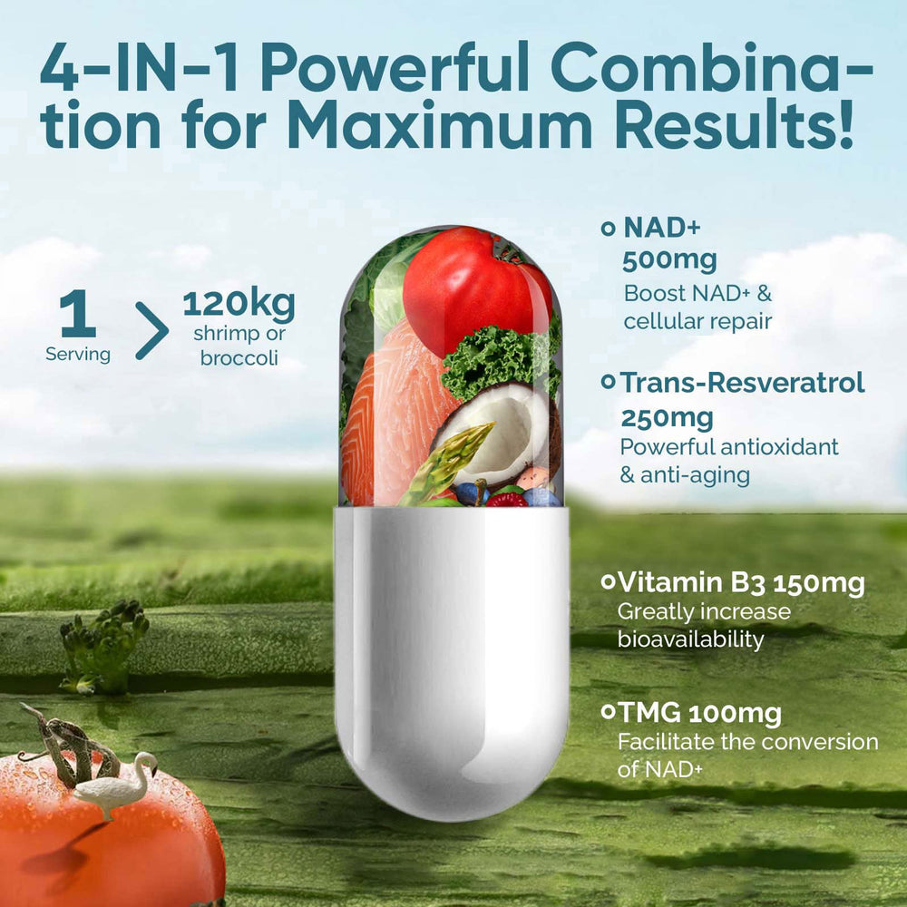 UltraViat NAD+ pouring capsules demonstrates convenient daily intake.
