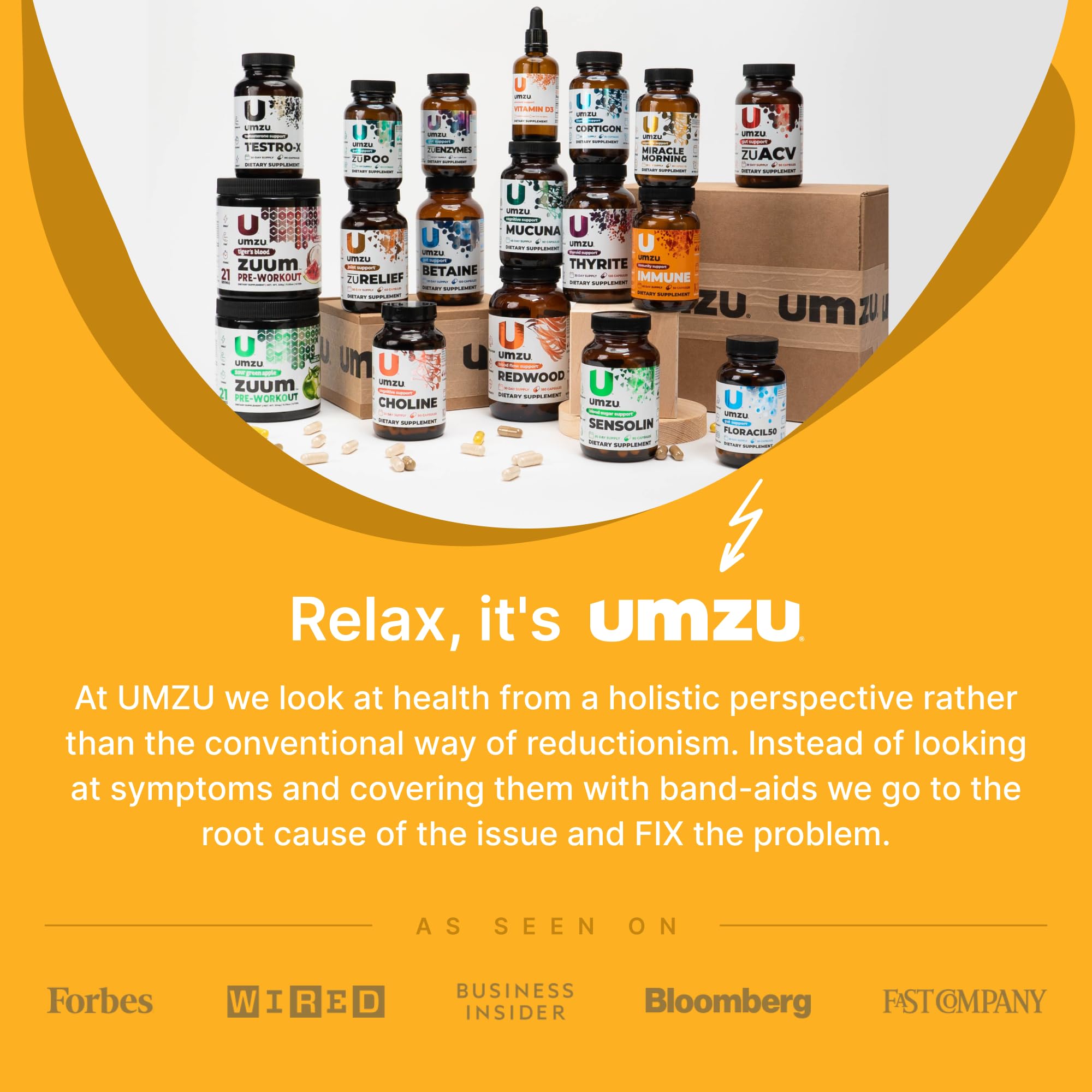 UMZU Miracle Morning USA-assembled product packaging for trusted production