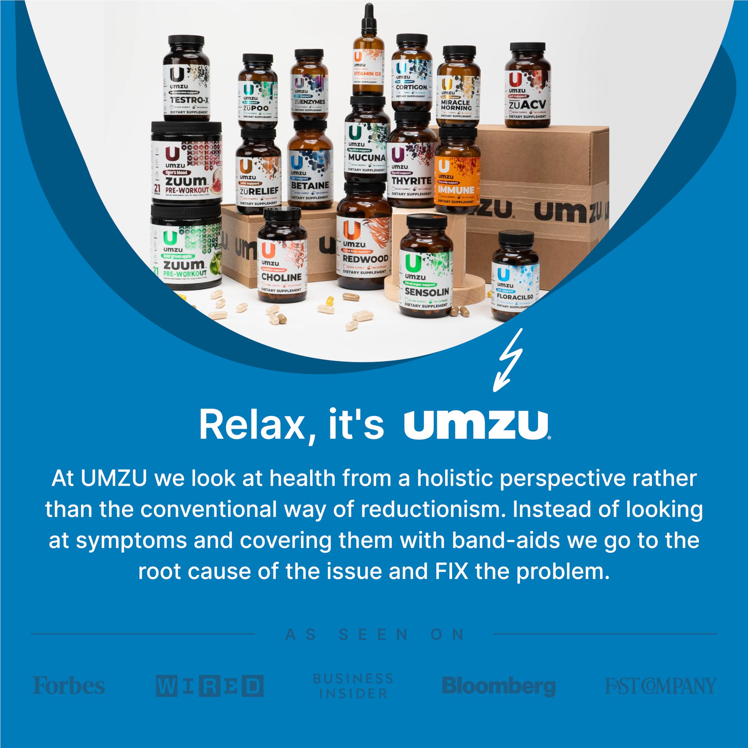 UMZU zuCollagen joint health visual indicating mobility support