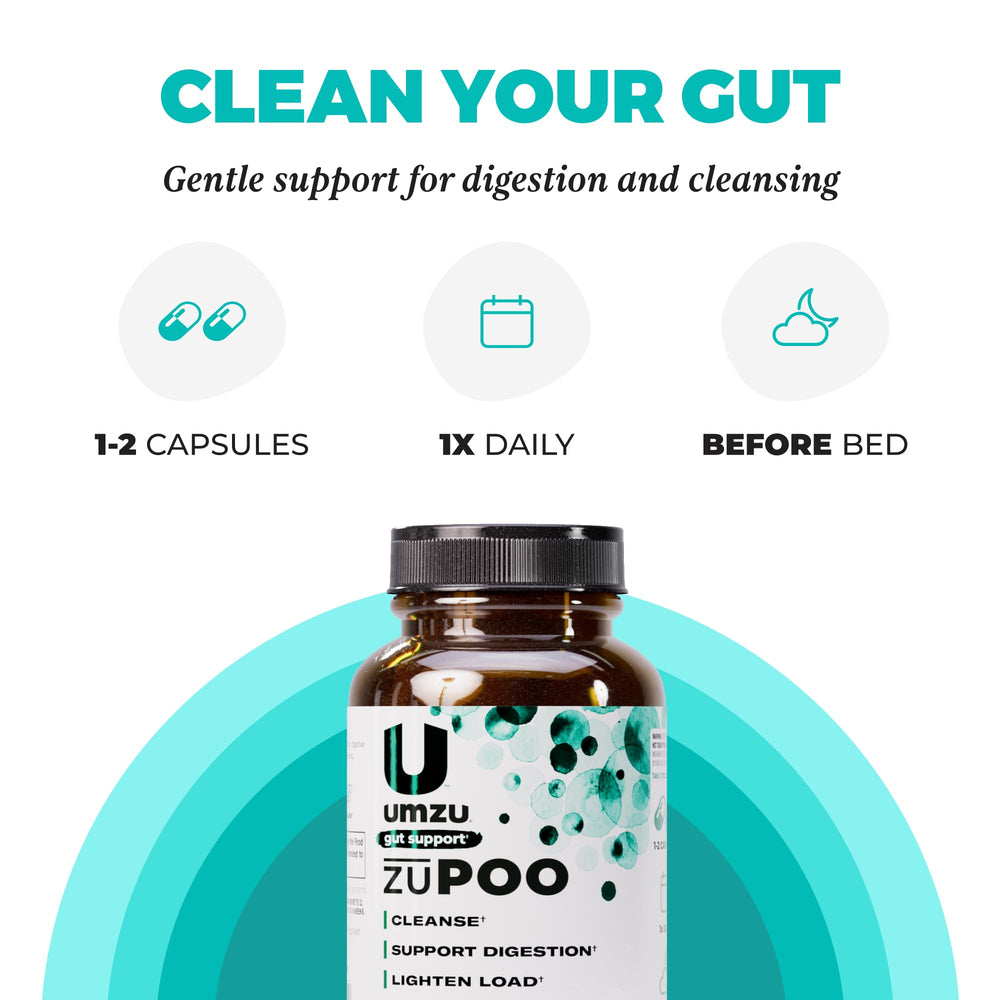 Ginger in UMZU zuPOO for digestive comfort