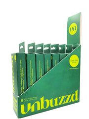 unbuzzd lemon-lime stick packaging for on-the-go hydration