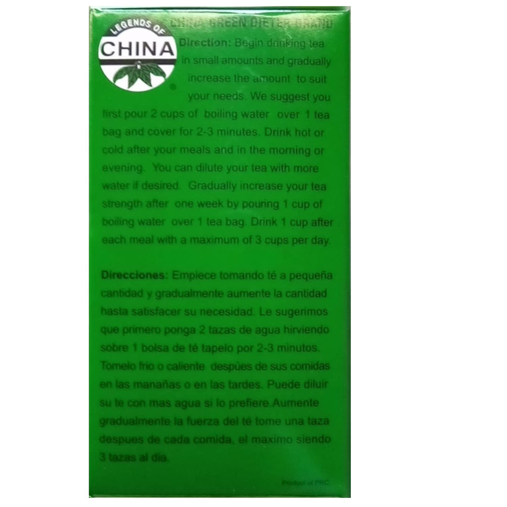 Relaxing moment with Uncle Lee's Tea China Green Dieters Tea.