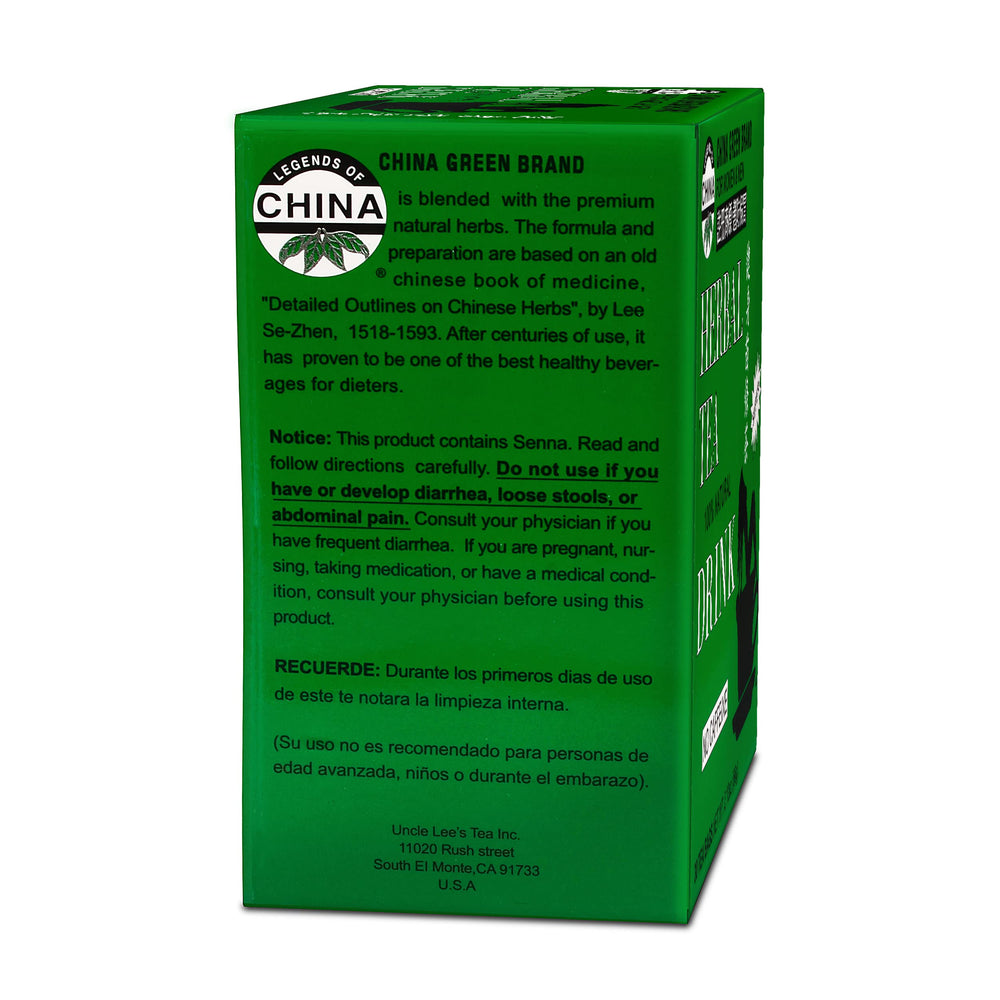 Uncle Lee's Detox Tea served cold in a glass, refreshing and hydration-ready.