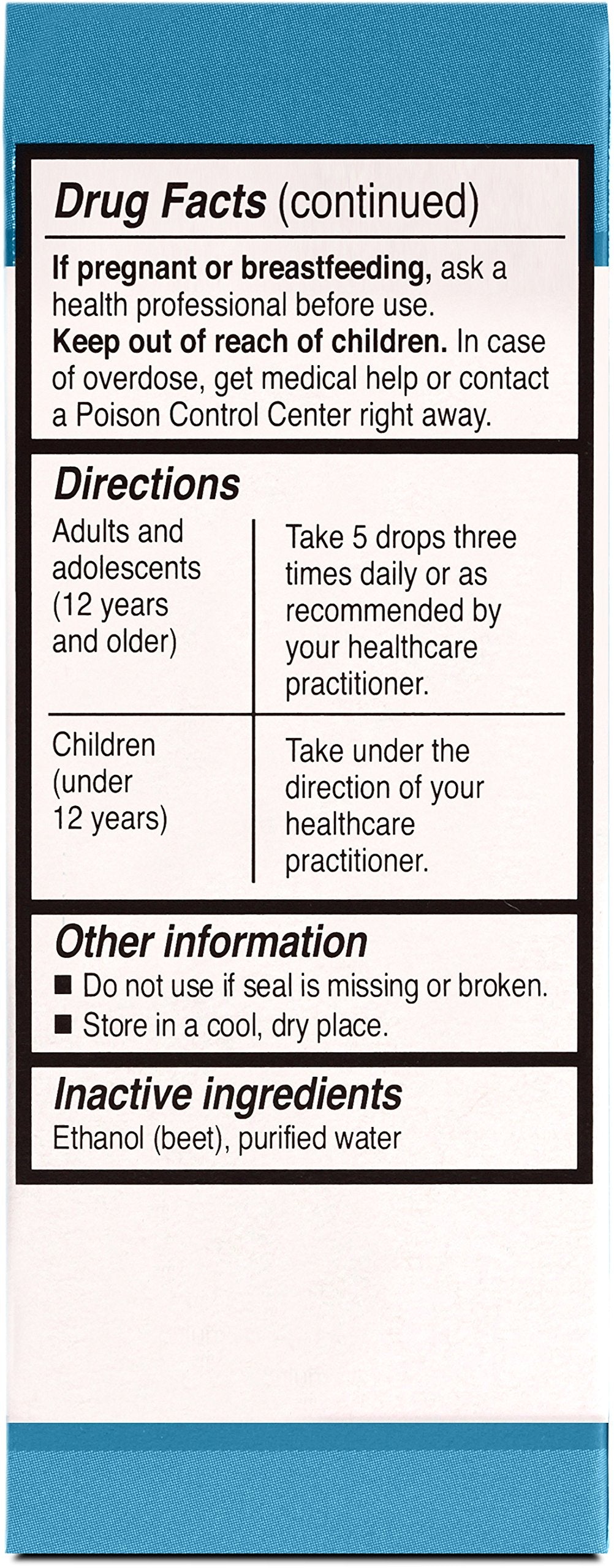 Packaging box for UNDA 220 Numbered Compounds highlighting biodynamic sourcing