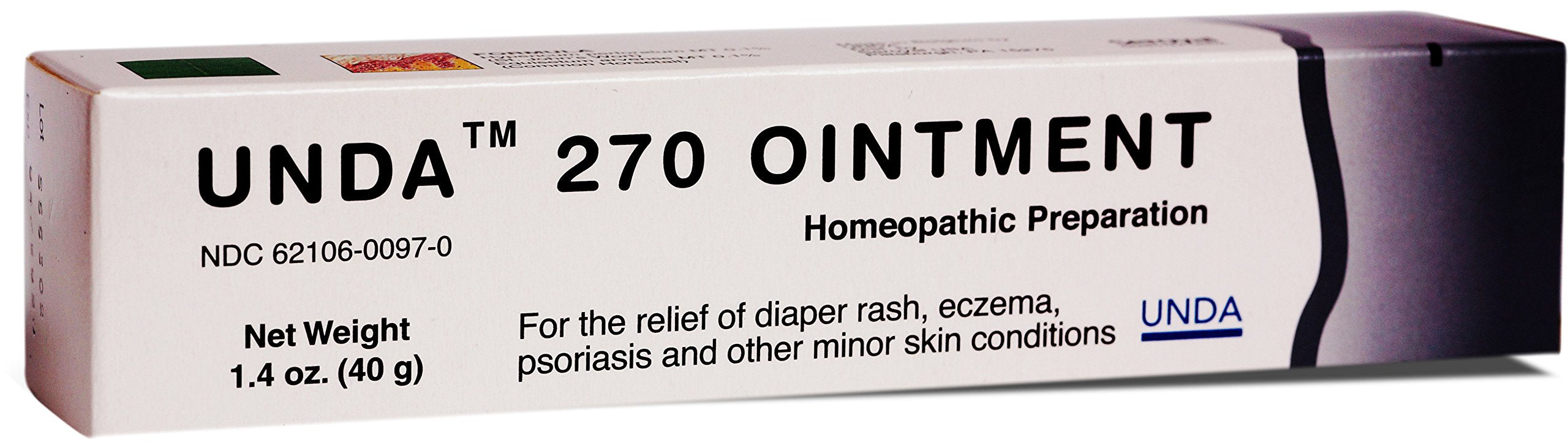 UNDA 270 Ointment bottle close-up for everyday topical use.