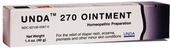 UNDA 270 Ointment bottle close-up for everyday topical use.
