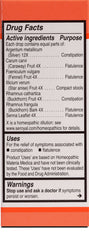 UNDA 6 Numbered Compounds bottle pour showing convenient dosing.