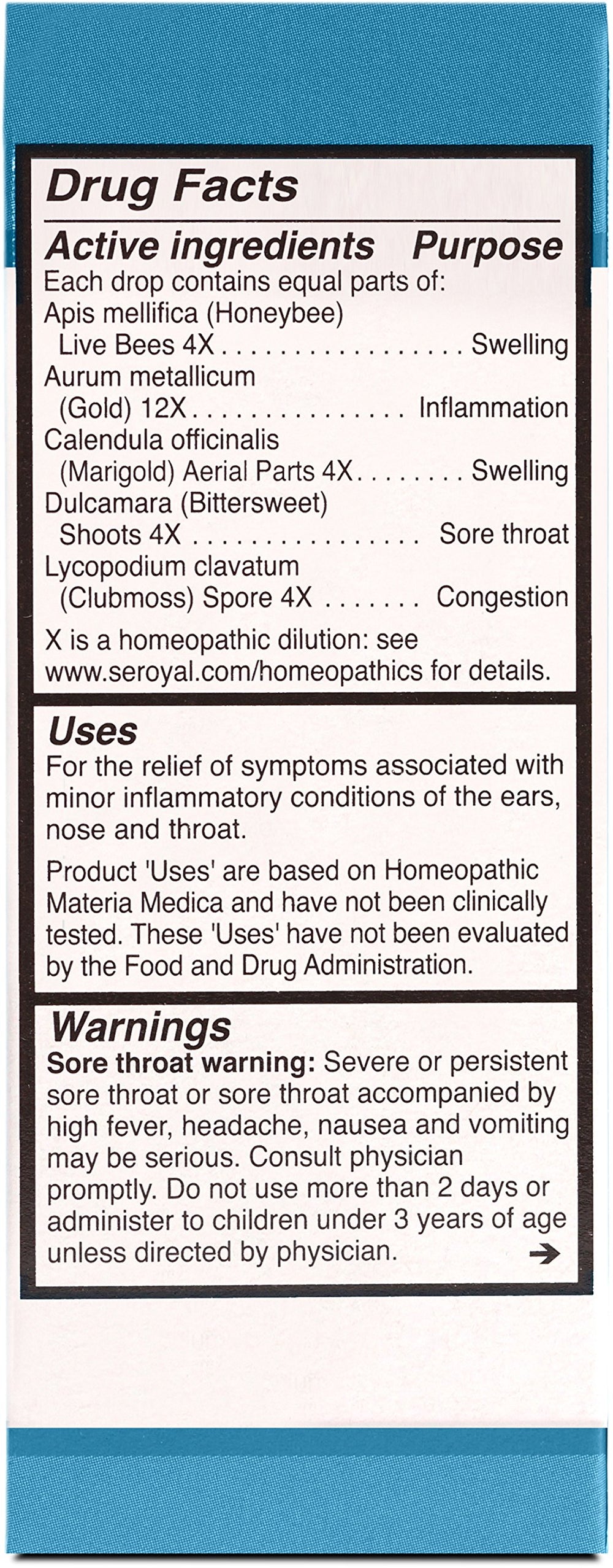UNDA 710 numbered compounds drops illustrating dosing precision for use.