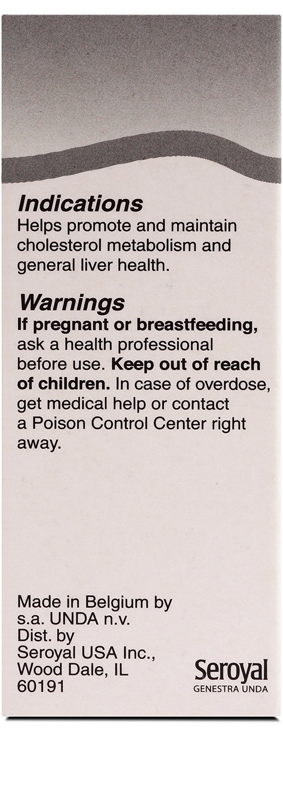 UNDA Cholesterinum Plex dropper tip for precise dosing.
