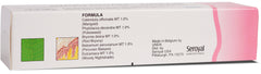 UNDA Cicatrisan cream packaging highlighting biodynamic herbs used in formulation.