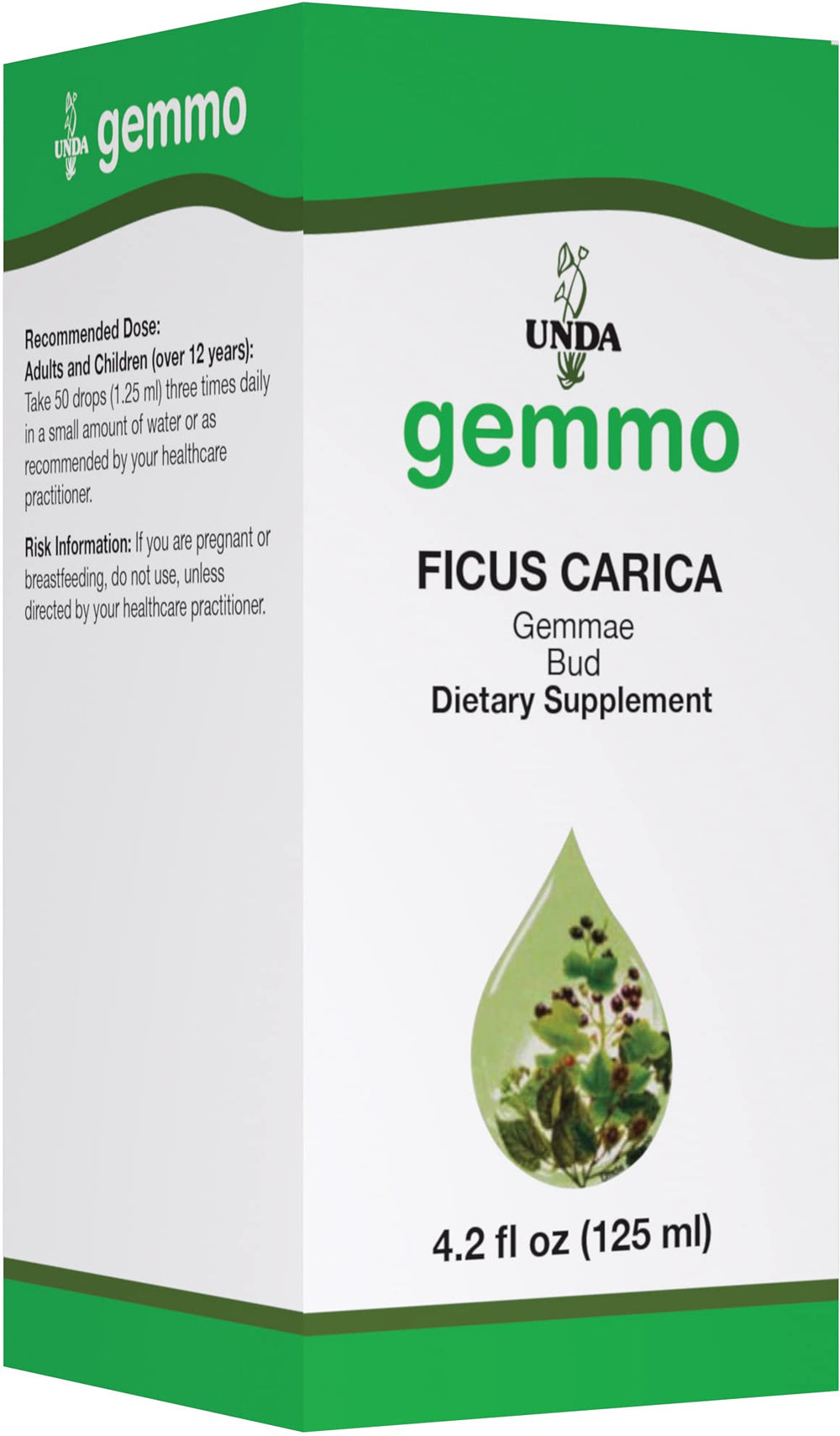 UNDA Fig Bud Extract bottle for daily wellness routines