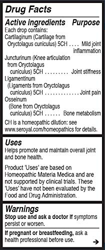 UNDA Juncturinum Plex bottle pour for simple dosing during home care routines