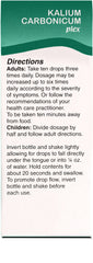 UNDA Kalium Carbonicum Plex packaging highlights homeopathic digestive support.