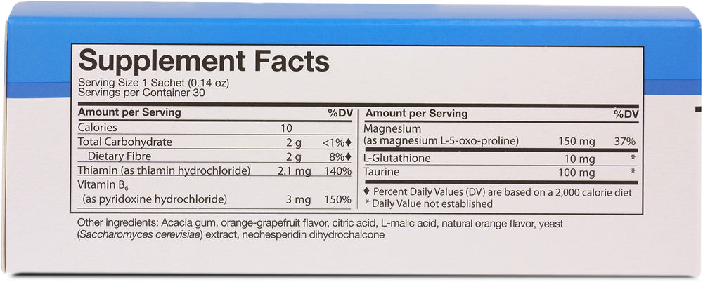UNDA Magnelevures 30 sachets pack, easy daily dosing.