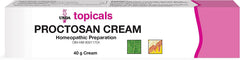 UNDA Proctosan Cream Paeonia bottle for temporary hemorrhoid symptom relief.