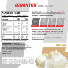 Undefined Nutrition Gigantor chocolate bottle for muscle recovery shakes.