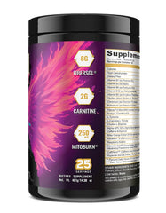 Panda Burn Max mixed in a shaker for workouts and daily tasks.