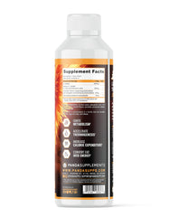 Liquid Burn label closeup highlighting L-Carnitine and Mitoburn ingredients for thermogenic potential