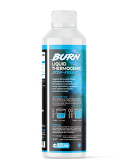 Panda Supps Liquid Burn pour showing convenient daily fat-burning option.