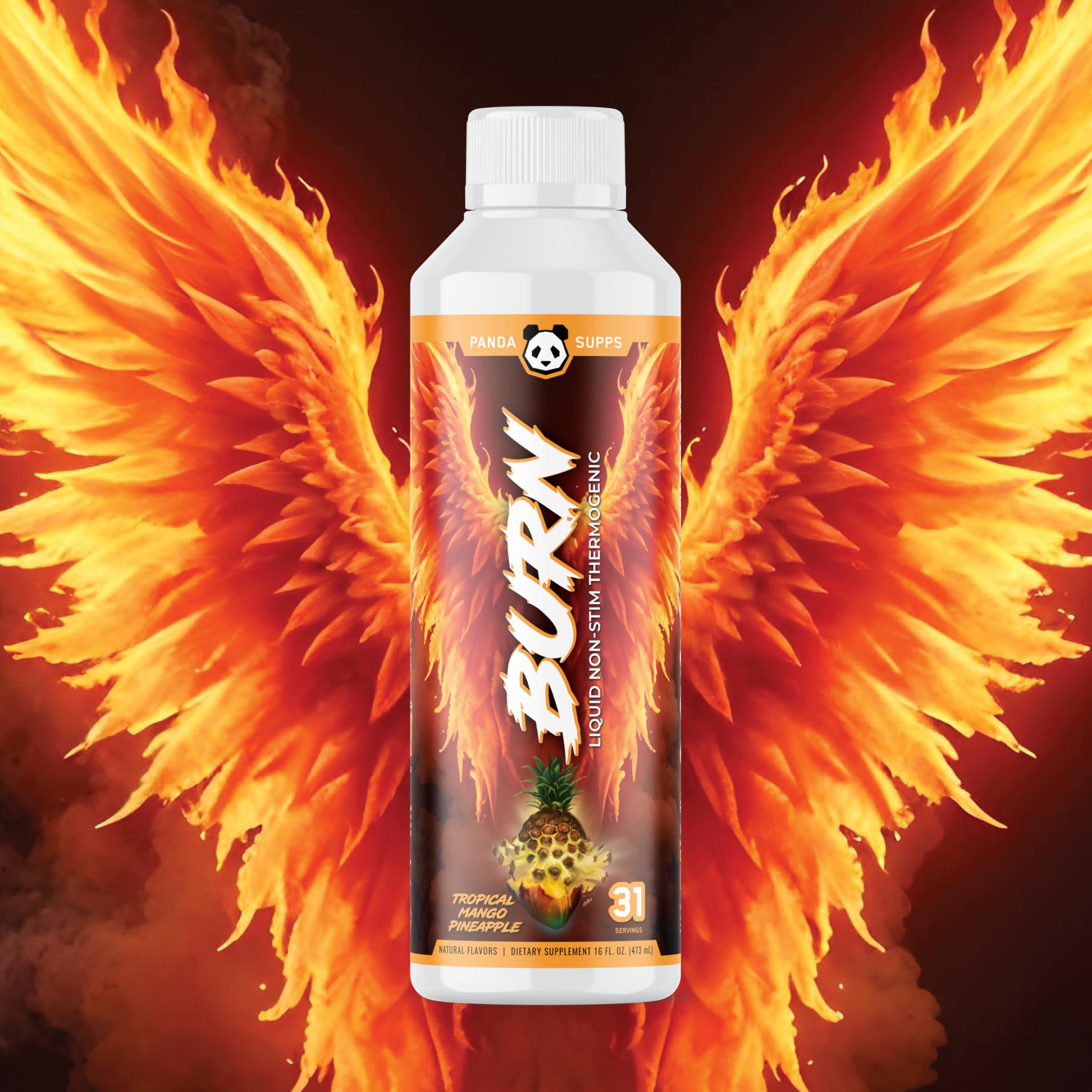 Promo card indicates 31 servings and caffeine-free formulation for versatile stacking