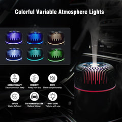 Unee Car Diffuser shows a 100ml capacity for hours of fragrance