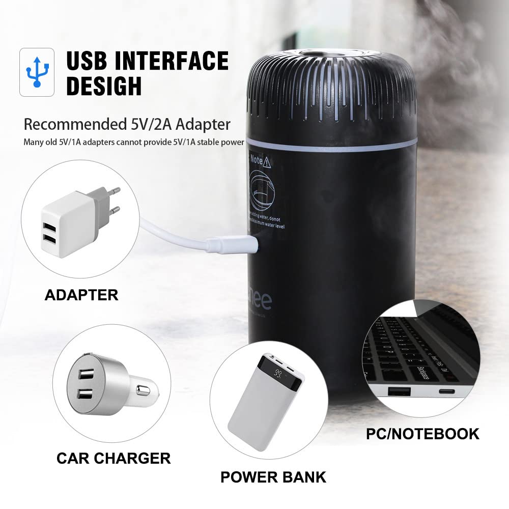 Unee Car Diffuser demonstrates two misting modes for flexible aroma