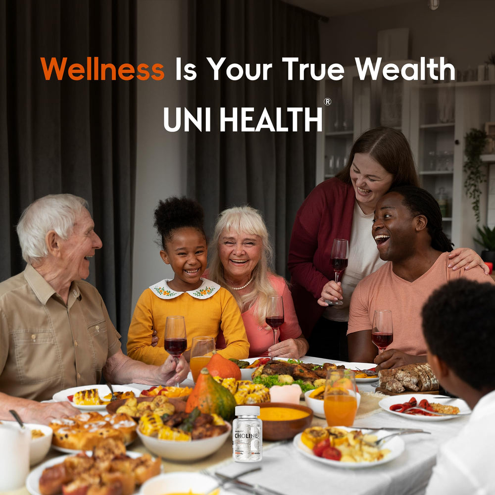 Student or athlete uses UniHealth Choline for focus and routine support.