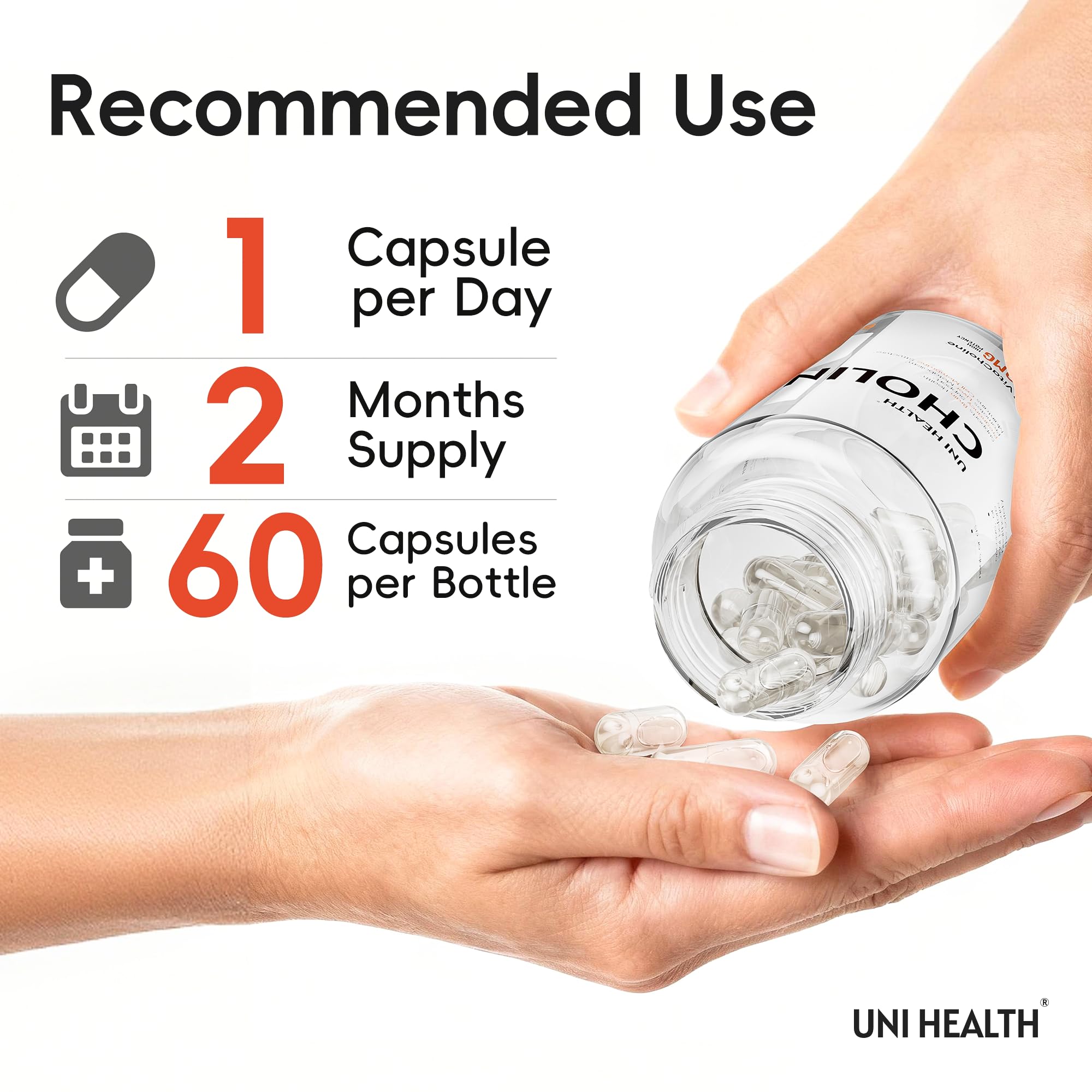 UniHealth USA-made facility badge indicating quality manufacturing.